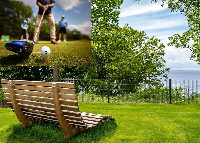 Haffhaeuser Am Stettiner Haff Haus 1 We 4 Golf Special Buchbar アパート *