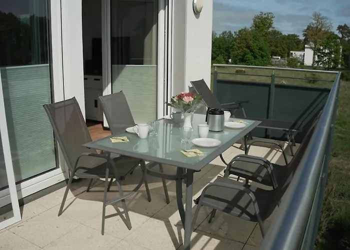 アパート Haffhaeuser Am Stettiner Haff Haus 1 We 4 Golf Special Buchbar Garz (Usedom)